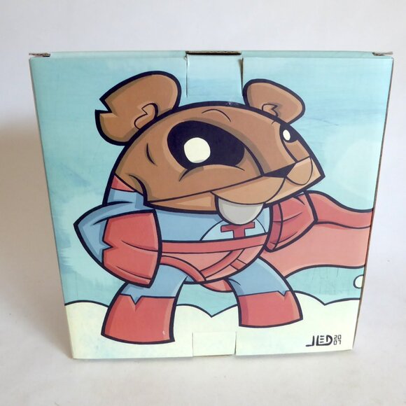 NEW 2007 6” SIGNED LE 500 KIDROBOT SUPER TEETER DESIGNER ART URBAN VINYL FIGURE - Picture 9 of 12